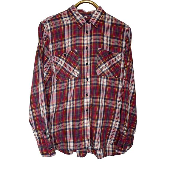 Ralph Lauren Denim & Supply  Size XL Red Plaid Button Up Shirt Long Sleeve RL - Picture 1 of 7
